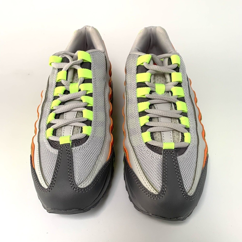 Nike Kids Air Max 95 905348-019 Gray Lace Up Running Shoes Size 4Y / Women’s 5.5 - Picture 7 of 7